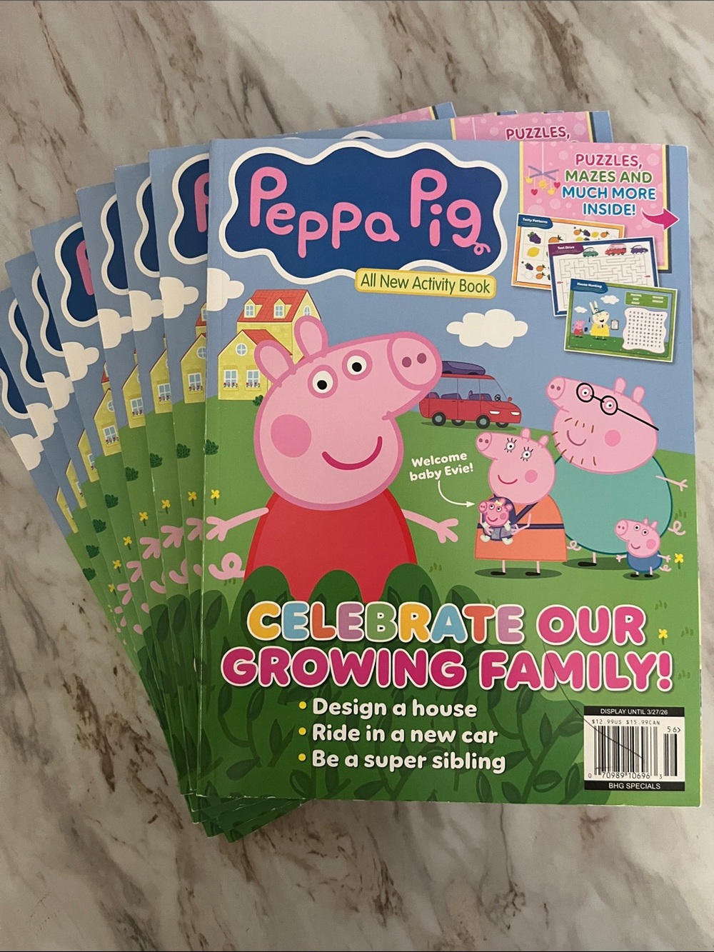Peppa Pig All New Activity Book Bundle Of 8